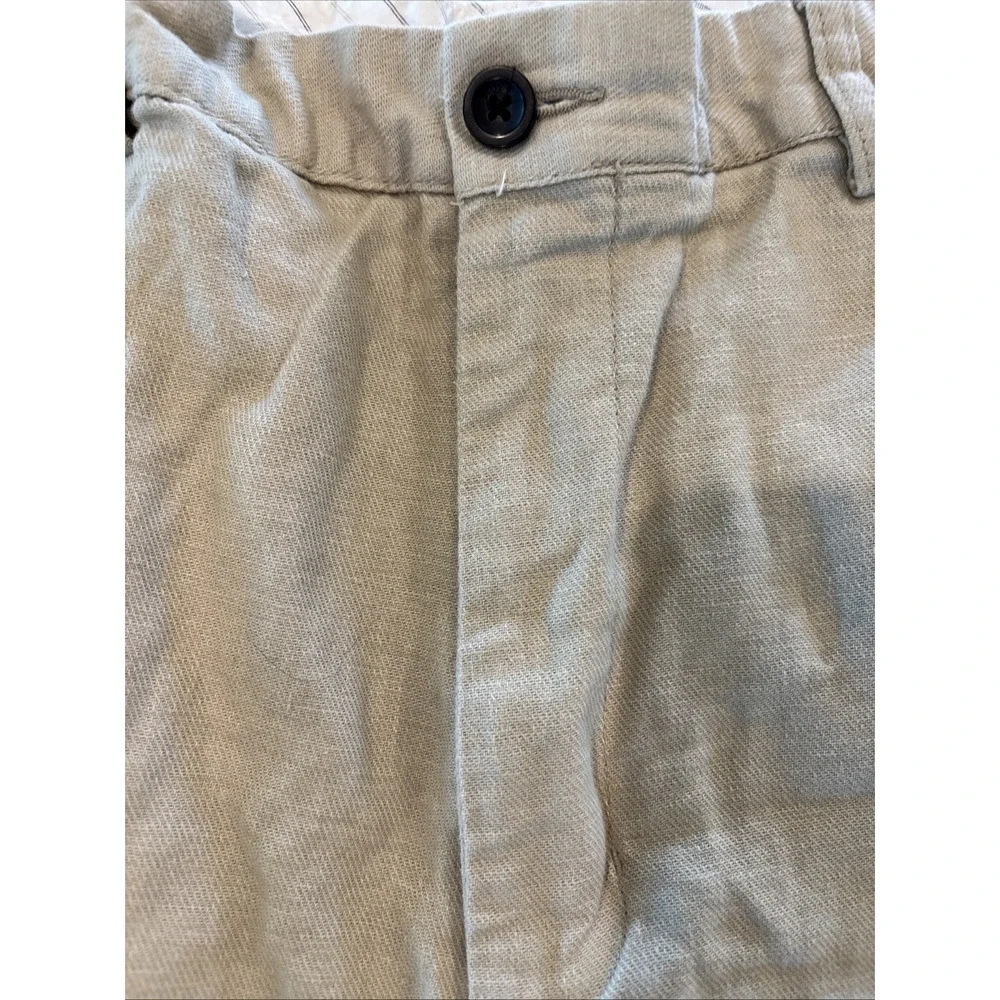 Vintage Chaps Ralph Lauren Cargo Shorts Mens 38‎ Khaki Flat Front 9